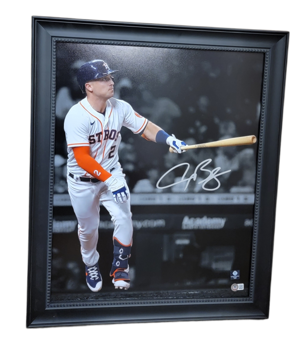 Alex Bregman Signed Lsu Tigers 8x10 Photo Beckett Bas